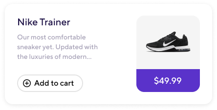 UI Featured Product Card